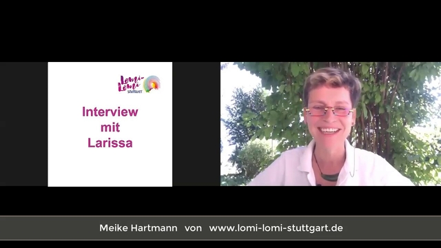 Meike Hartmann im Gespräch mit Larissa
